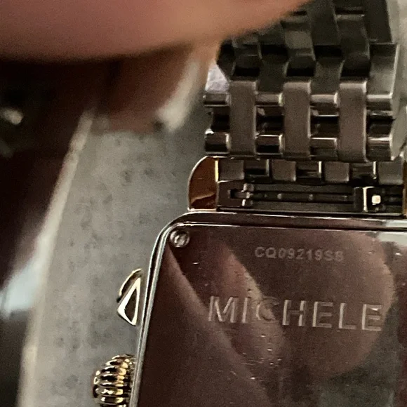 Michele Tri-Tone Diamond Watch Deco Limited Edition covered 
